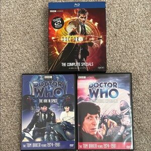 Doctor Who Blu-ray and DVD Set